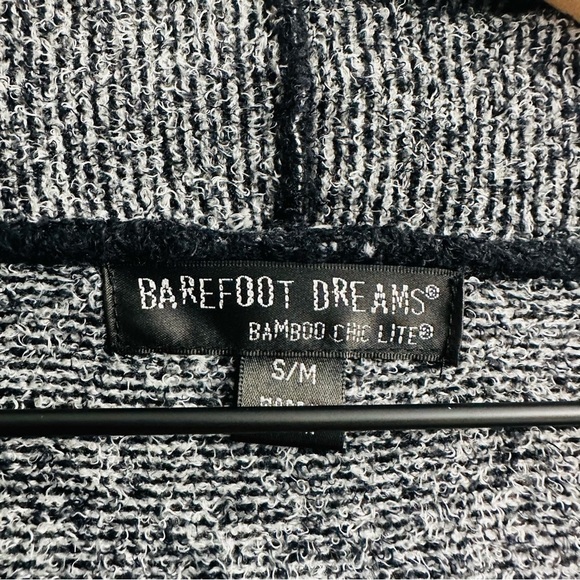 Barefoot Dreams Cardigan Sweater Open Gray Knit Bamboo Chic Coastal Small Medium - Picture 6 of 8